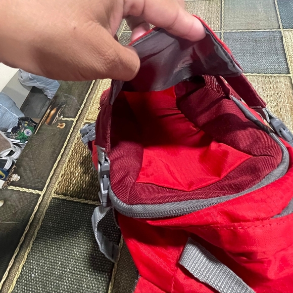 Ozark Trail Red Backpack for Men - Picture 2 of 8